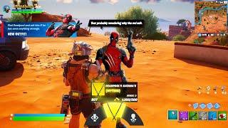 Fortnite JUST ADDED Him in Todays Update Deadpool NPC