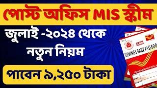 Post Office Monthly Income Scheme 2024   পোস্ট অফিস MIS স্কিম 2024