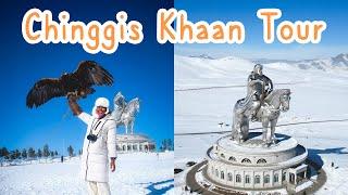 Mongolian Guided Tour Chinggis Khaan Statue