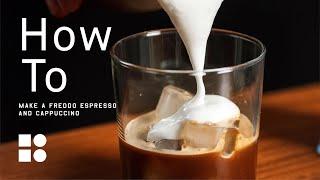 How To Make A PERFECT Freddo Cappuccino & Freddo Espresso  Summer Iced Coffee Guide