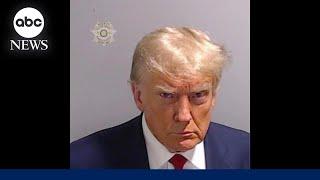 Trumps mug shot released by Fulton County Sheriffs Office  ABCNL