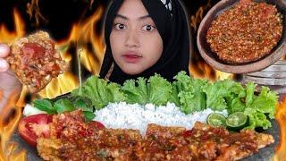 SEDERHANA TAPI NIKMAT LUAR BIASA‼️ MUKBANG GORENG TEMPE SAMBEL PECAK  MUKBANG ASMR