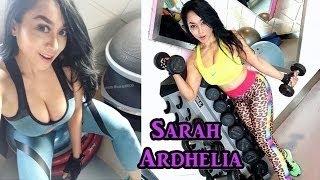Sarah Ardhelia Sexy Fitness Model  Full Workout & All Exercises