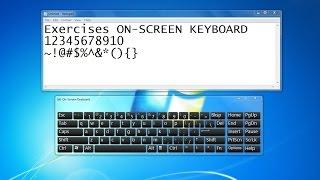 Learn How to Use the on Screen Keyboard Windows7