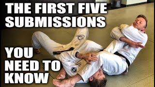 The First Five Submissions You Need To Know  Jiu-Jitsu Basics