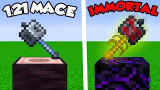 Why I Stole Minecrafts NEW IMMORTAL MACE