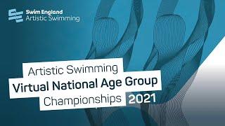 Swim England Artistic Swimming Virtual National Age Group Championships 2021 Part 2