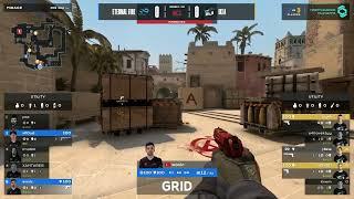 SENSEi 1vs2 clutch - IKLA VS ETERNAL FIRE - NORTH EUROPE PLAYOFFS - CSGO