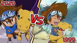 Digimon Adventure 2020 im Vergleich Tai und Agumon sind zurück in der Digiwelt