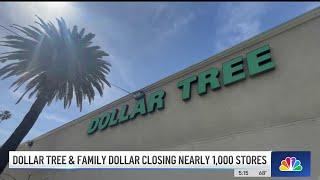 Nearly 1000 family dollar stores to close