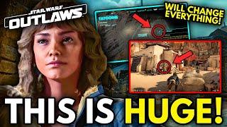 Star Wars Outlaws Open World Gameplay Will Change EVERYTHING