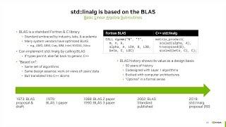 stdlinalg Linear Algebra Coming to Standard C++ - Mark Hoemmen - CppCon 2023