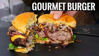 How to make Homemade Beef Burger Recipe by Suriyas Kitchen