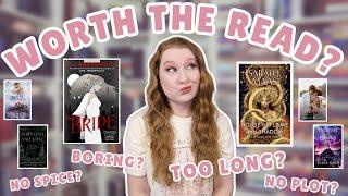 are these books worth the read?   hofas new releases & why choose romances