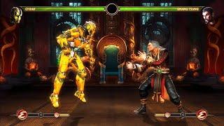 MK11 Cyrax Vs Shang Tsung - Mortal Kombat 9 - Expert Ladder - Gameplay