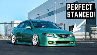 How to Stance a 2004 Acura TSX Daily Driving in Style