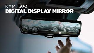 2021 RAM 1500 - Digital Display Mirror