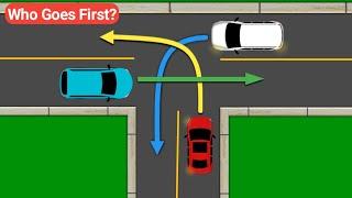 Who Has the Right of Way? Right of Way RuleUSA Driving tips