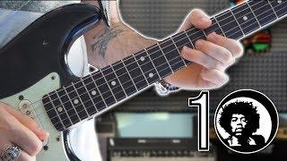 Top 10 Riffs Jimi Hendrix