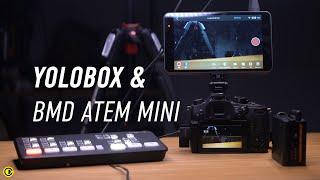 Yolobox and BMD Atem Mini Combination