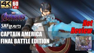 Review  S.H.Figuarts Captain America Final Battle Edition Avengers Endgame #SHF #mjolnir #MCU