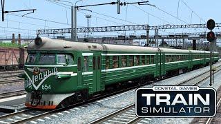 TS2020 мод Электричка ЭР2 654 Юбилейный для Train Simulator 2020