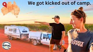 SCARY NIGHT in the Most Remote Town in Australia Remote Outback Caravanning in our Zone RV EP60