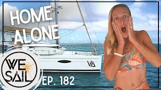 All Alone on the Sailboat Warren Leaves VA  Episode 182