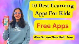 Best Educational Apps For Kids  Free Learning Apps  Award Winning Apps  Android-IOS  Useful Apps