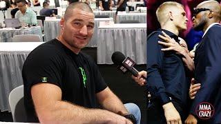 Sean Strickland HILARIOUS take on Ian Garry vs. Michael Page for UFC 303
