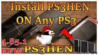How To Install PS3Hen On HFW 4.85.1 Works On Any PS3 ConsoleModels 2019