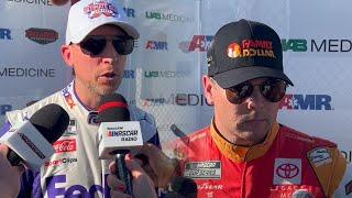 Denny Hamlin And Erik Jones Comment On Toyota Wreck Bubba Wallace Did Not Comment To Frontstretch