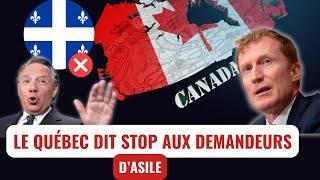 Immigration Canada 2024 Le Québec DIT STOP AUX IMMIGRANTS DEMANDEURS DASILE