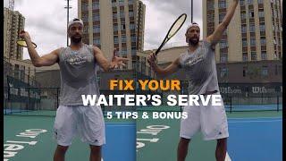 Fix Your Waiters Serve - Tips & Drills TENFITMEN - Episode 164