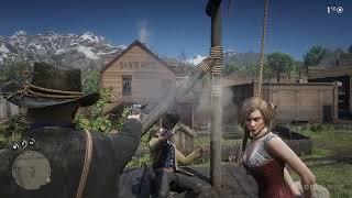 Saving all the criminals from hanging - Red Dead Redemption 2