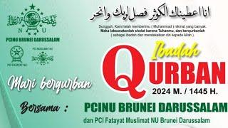 PROSES PEMOTONGAN DAGING QURBAN PCINU BRUNEI DARUSSALAM TAHUN 2024