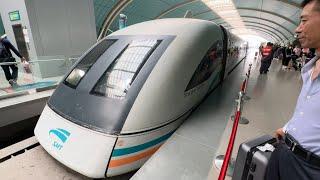 Shanghais Maglev Train First  Class from airport to city China