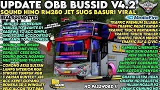 UPDATE  OBB BUSSID V4.2 SOUND HINO RM280 JET SUOS  Sound Real Ets2  Bussid