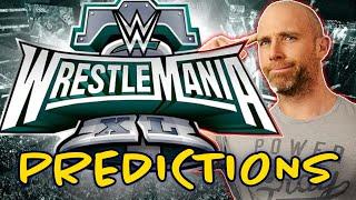 My WWE WrestleMania 40 PREDICTIONS