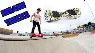 INSANE 7 YEAR OLD HOVERBOARD TRICKS AT THE SKATEPARK