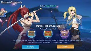Part 1 Test of Courage Realm of Legends Chapter Fairy Tail x MLA Collab