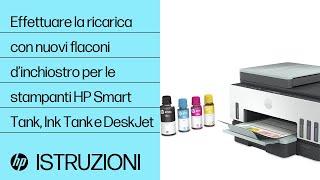 Utilizzare il nuovo design dei flaconi d’inchiostro per HP Smart Tank Ink Tank e DJ  HP Support