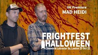 FrightFest Halloween 2022 - MAD HEIDI- UK premiere - Johannes Hartmann & Sandro Klopfstein