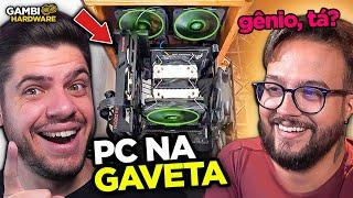 GAMBIARRA MESA GAMER do SENAI ou GPU com FAN GIGANTE? Os melhores e piores do brasil #GAMBIHARDWARE