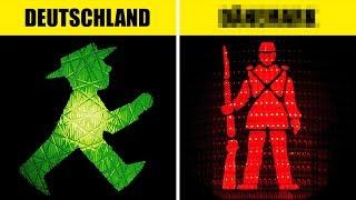 So sieht das Ampelmännchen im Rest der Welt aus