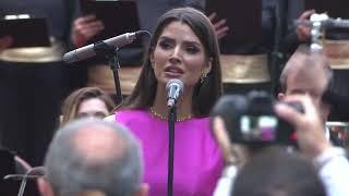 Tamara Radjenović sings Amazing Grace for the inauguration of Montenegrin President