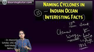 New Naming of Cyclones in Indian Ocean Biparjoy  UPSC Mains Geography Optional #biparjoycyclone