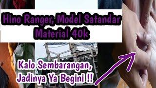 Hino Ranger Model Standar  Material 40k