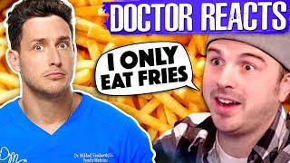 Doctor Reacts To The Most Extreme Diets  Freaky Eaters