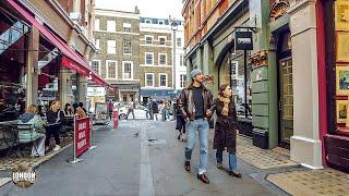 London Walking Tour 4K  London walk with me.  Traveling  Central London  Walking Tour